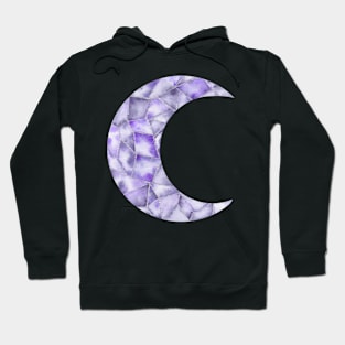 Crystal moon purple Hoodie